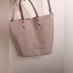4/$25 OKPTA Soft faux leather pink crossbody bag .